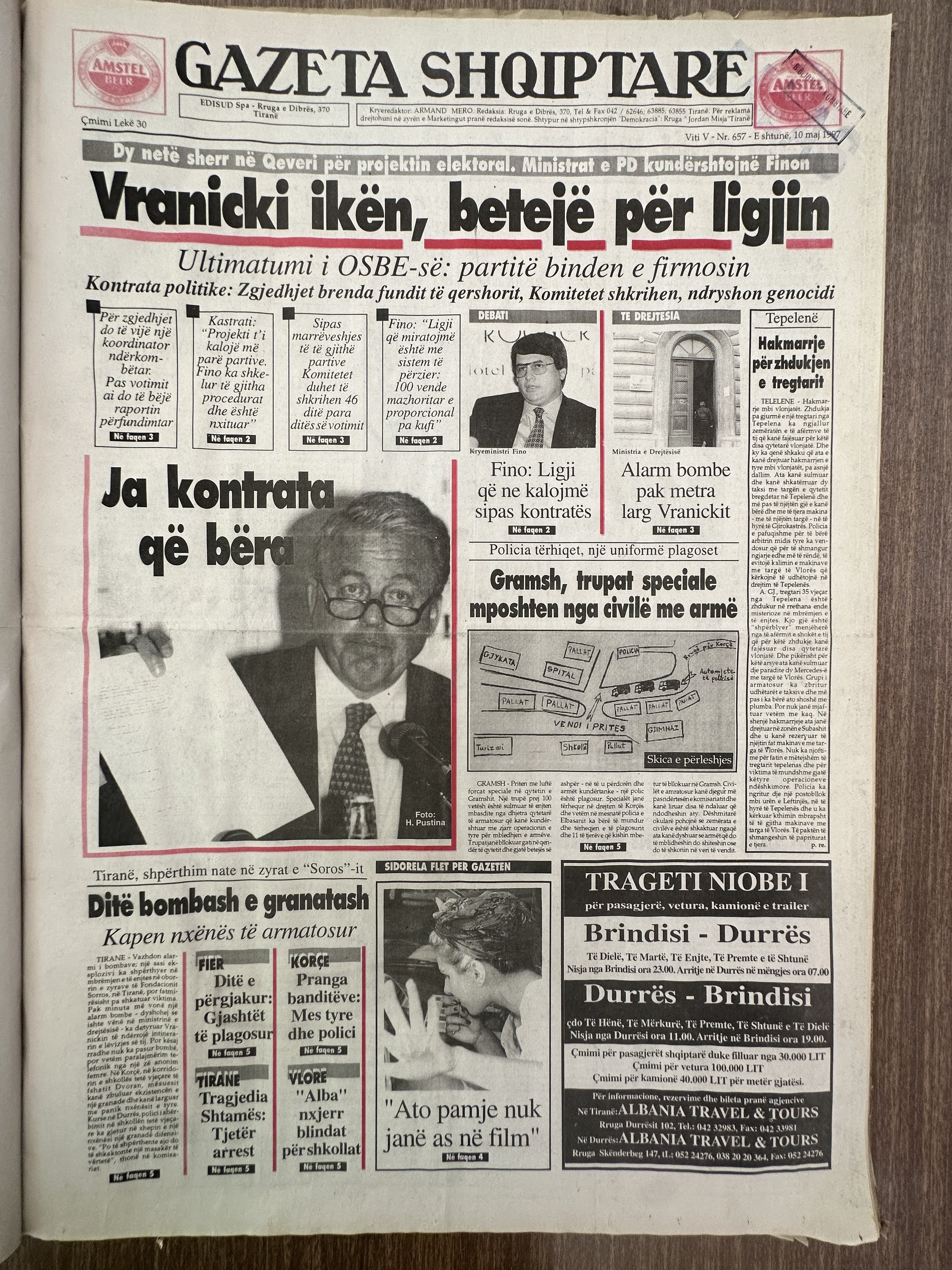 Gazeta Shqiptare 1997-05-10